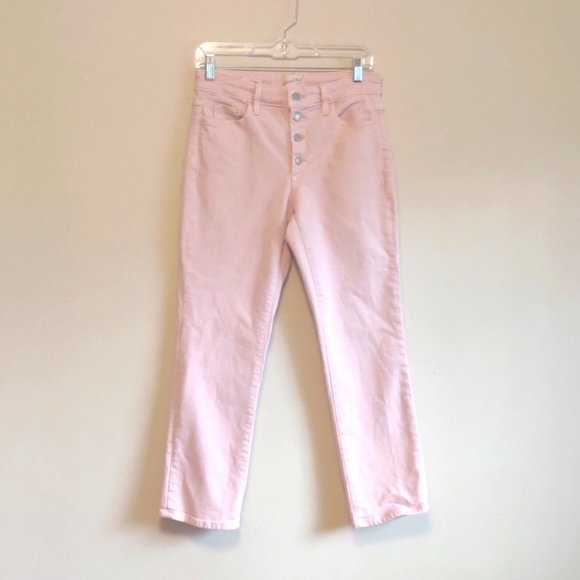 Universal Thread Pants - Universal Thread jeans Size 2/26 pastel pink high rise slim straight button-fly